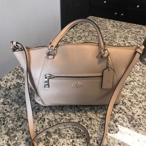 Coach crossover bag beige